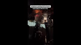 Airliner jet getting hit by lasers, potentially blinding pilots