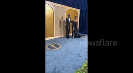 US: Maxwell Mawu Mensah and Nana Mensah Arrive the 31st Annual Screen Actors Guild Awards