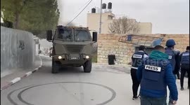 Palestine: Palestinian journalist Yusuf Shhadeh was reported injured after Israeli forces opened fire on journalists while they were covering the demolition operations carried out by the forces in Rafat town, northwest of Jerusalem