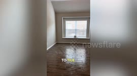 Woman turns office into Harry Potter haven with Gryffindor desk and owl lectern