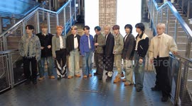 NY: JO1 visit the Empire State Building