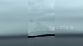 Drivers warned to avoid journeys as blizzard batters Iowa