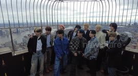 NY: JO1 visit the Empire State Building 1