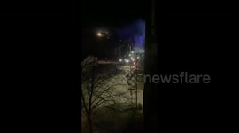 Serbia: Protest in support of student demands in Kladovo