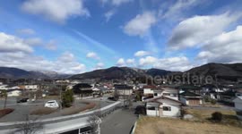 Japan: Massive wildfire in northeastern Japan brings local traffic to standstill