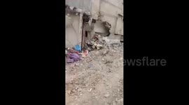 Massive destruction of Palestinian homes and infrastructure