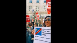 My heart was with the women of Congo yesterday at the One Million Rise March in London on 08 March 2025. God bless the DRC 