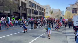 Marching for Equality: A Powerful Celebration of Women's Rights and Cultural Heritage on International Women’s Day