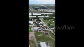 Argentina: Floods in Bahia Blanca by drone