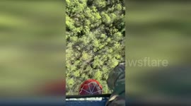 US: South Carolina National Guard Battles Wildfire in Horry County with Black Hawk Support