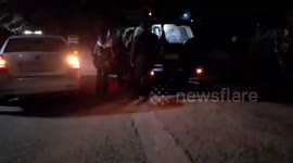 Syria: Following clashes in the area with remnants of the former regime, the Internal Security Forces evacuated civilians from Salata village in Qardaha district to safe areas