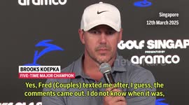 'Everybody seems to know more than I do' - Five-time major champion Brooks Koepka says he is undecided over his LIV future