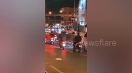 Pair of tourists arrested for performing car 'drifting' stunts in Phuket