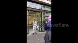 UK: Three actionists released after they shut down Allianz's London HQ