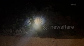 US, Los Angeles: Malibu Mud Flow In Palisades Burn Scar Part 2