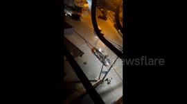 Israeli forces storm the Al-Ta’awun Al-Olawi area in Nablus