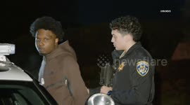 US, Los Angeles: Santa Rosa Valley Armed Smoke Shop Robbery and Lamborghini Pursuit Termination Part 2