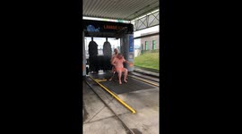 One Way to Wash Behind Your Ears