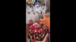 Last rites of Maharana Pratap's descendant Arvind Singh Mewar in India
