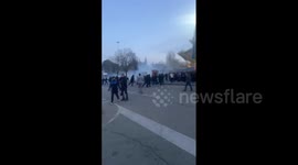 France: Football Match Suspended After Flares Thrown Onto Pitch in Montpellier