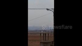 Lebanon: Heavy shelling from the Syrian side on Hermel now