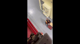 Construction Worker Hides Snacks In Tool Box