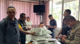 Two British tourists arrested 'trying to smuggle cannabis' through Thai airport