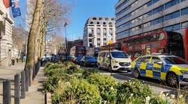 Major Incident outside Somerset House at King's College London, Strand. London, UK 18/03/2025