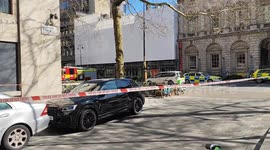 Major Incident outside Somerset House at King's College London, Strand. London, UK 18/03/2025
