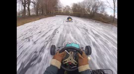 Go-Karting on a Frozen River