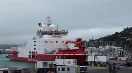 New Zealand: China's icebreaker Xuelong 2 opens to visitors in New Zealand