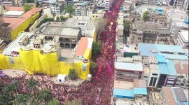 Rang Panchami being celebrated in Madhya Pradesh's Indore, Madhya Pradesh