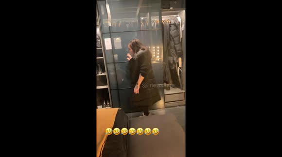 Soundproof mirror prank has IKEA shouting