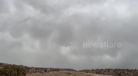 US: Storm brings thunder and lightning to Morrison