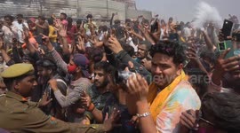 Varanasi celebrates Masan Holi; a spectacle of ashes, colours, tradition