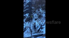 China: A Dangerous Moment While Hiking