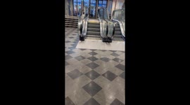 The world's most useless escalator?