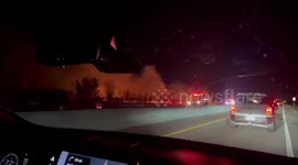 US: Massive Fire Threatens US-1 Near Florida Keys