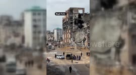 Palestinian Families Seek Refuge Again