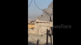 Palestine: The Israeli airstrike that targeted a residential building in Qizan an-Najjar, south of Khan Yunis today, killed five Palestinian civilians