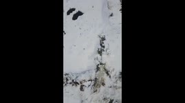 The Wild Ride: Sliding Down the Hill on a Snow Saucer and Making a Spectacular Exit