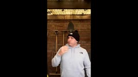 Woody attempts to swallow whole hot dogs AGAIN