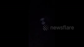 SpaceX: Glowing Spiral Seen Across European Sky 2