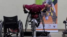 Mohammed Rashid A J L Kubaisi Qatar Paralympic athlete