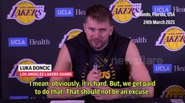 'Tough schedule no excuse' says Los Angeles Lakers star Luka Doncic, as Jimmy Butler brushes off significance of Miami Heat reunion