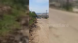 Syria: Emergency Teams Provide First Aid Amid Israeli Bombing in Daraa