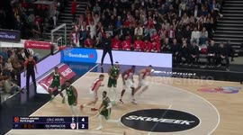 ASVEL upset Olympiacos 81-70 to end 7-game losing streak