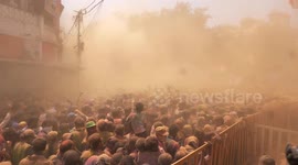 Millions celebrate Rangpanchami in Indore with pomp and show