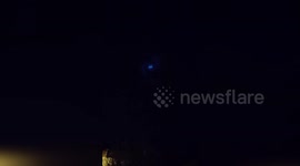 France: Bright Spiral from Falcon 9 Stuns France