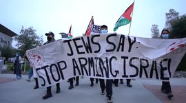 Pro-Palestinian Students Protest CSUSM Hosted IDF Event